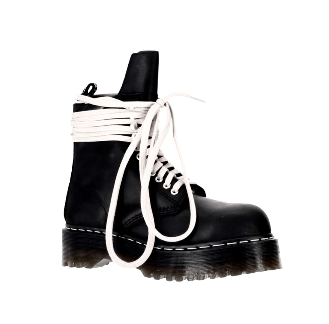 릭오웬스 x 닥터마틴 블랙 레이스업 부츠 상품이미지5