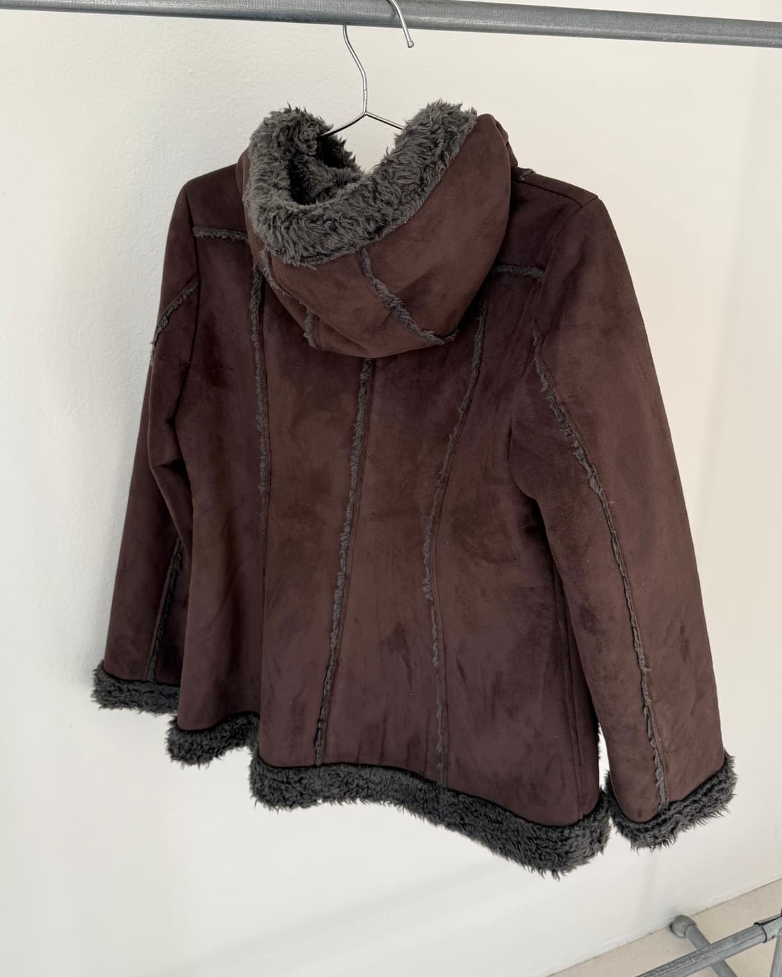 빈티지 후디 무스탕 상품이미지6