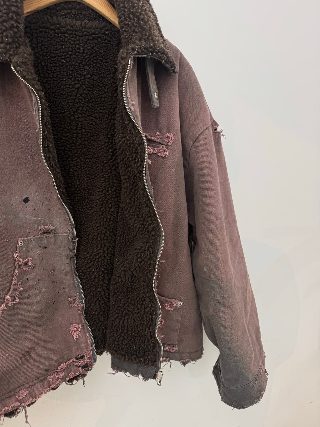 빈티지 워크 양털자켓 상품이미지8