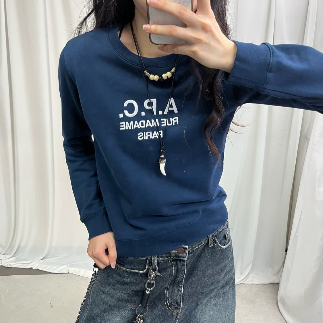 A.P.C navy mtm 상품이미지3
