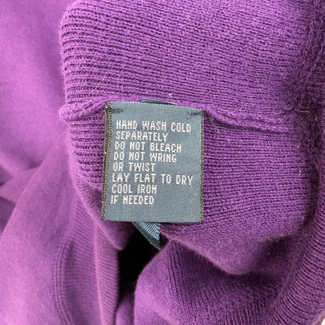 폴로 랄프로렌 퍼플 니트 스웨터 여/XL 상품이미지6