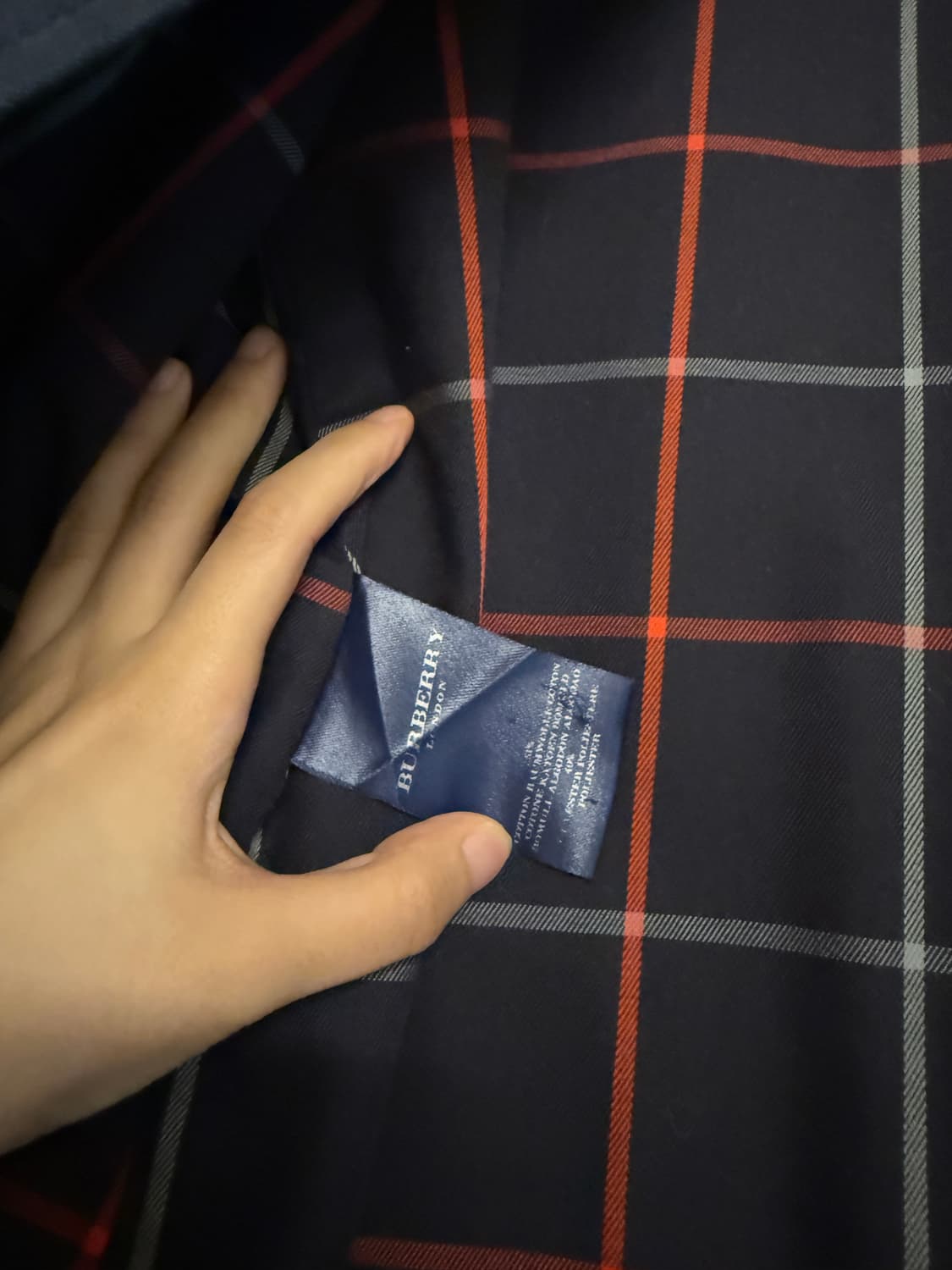 버버리 런던 카코트 네이비 상품이미지6