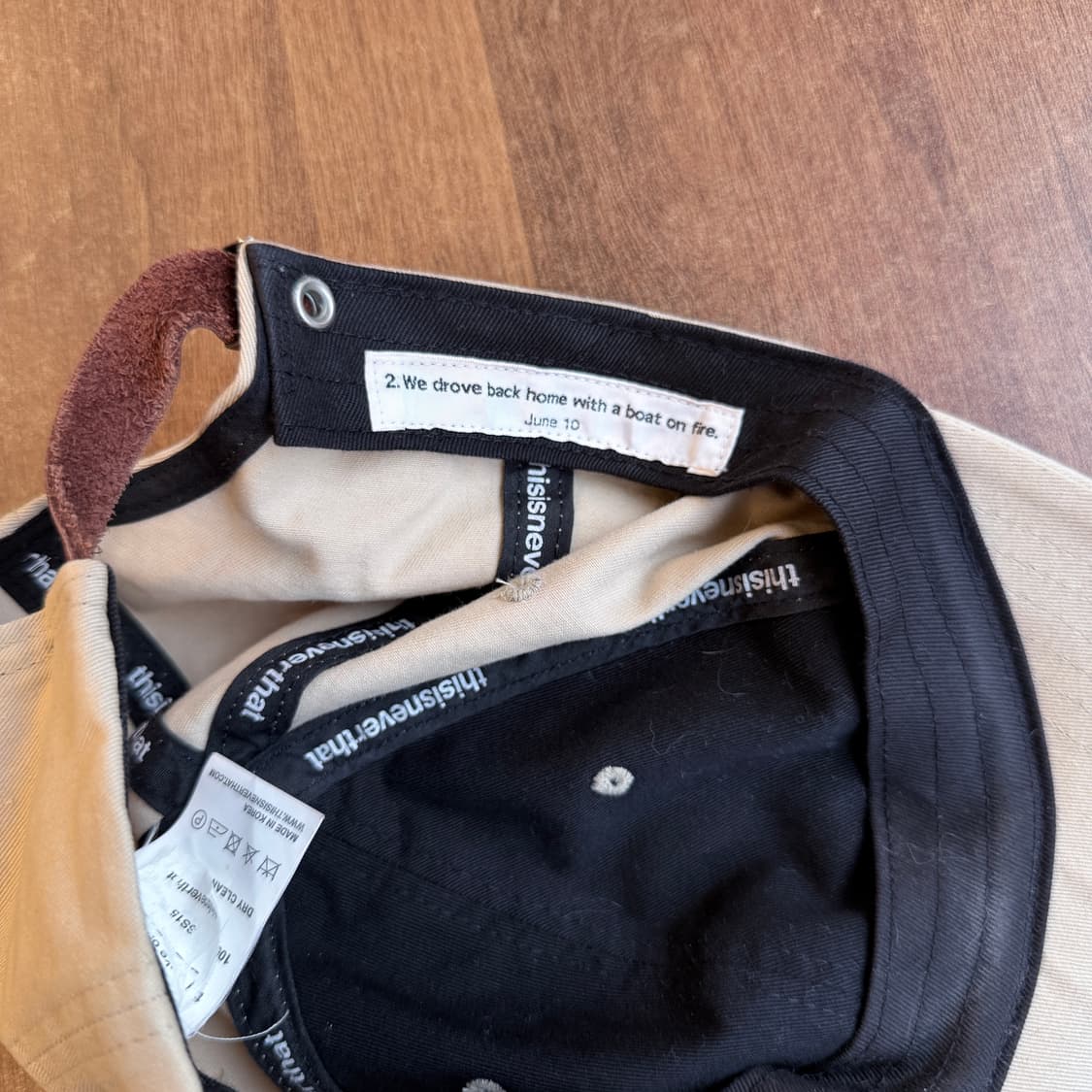 디스이즈네버댓 모자 상품이미지4