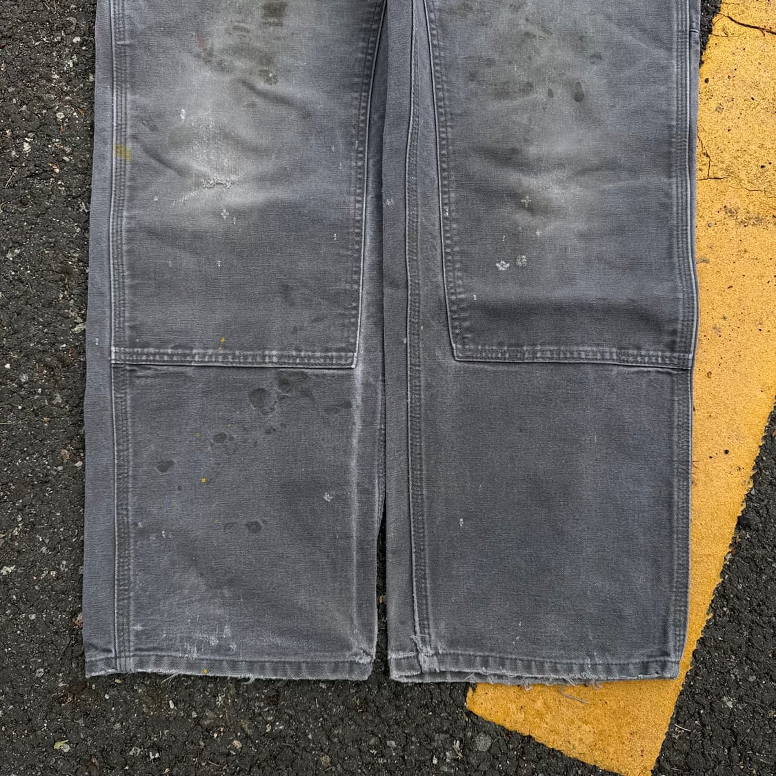 OG 칼하트 B01 GVL 더블니 카펜터 팬츠 상품이미지4