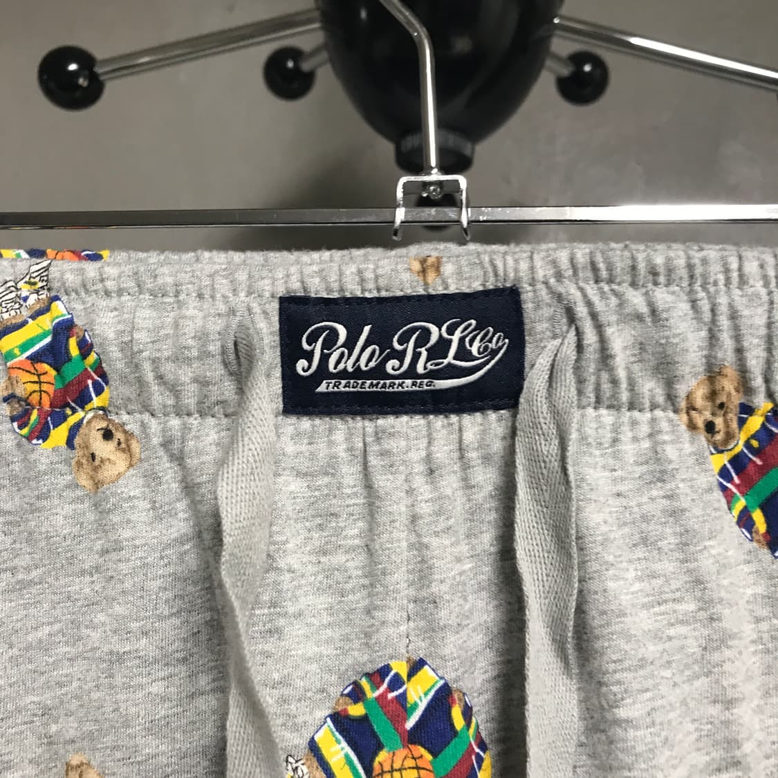 폴로 랄프로렌 베어 스웨트팬츠 그레이 새상품 XL 상품이미지5