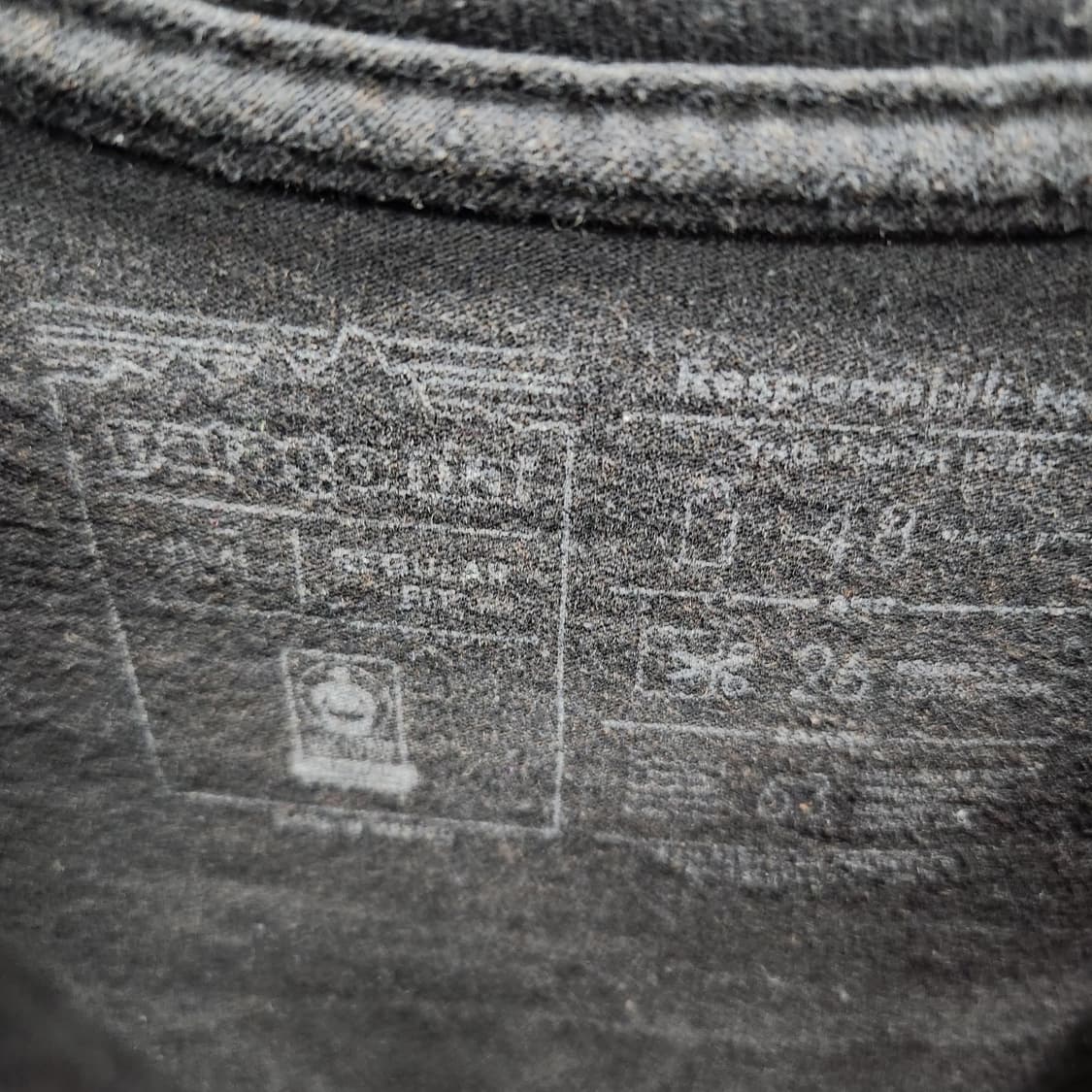 파타고니아 백 빅로고 반팔티 M(M) 상품이미지5