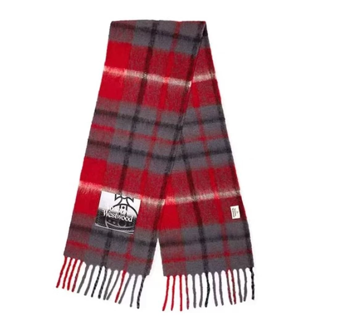 비비안웨스트우드 로고패치 알파카 블렌드 머플러 레드 (새상품)



 상품이미지4