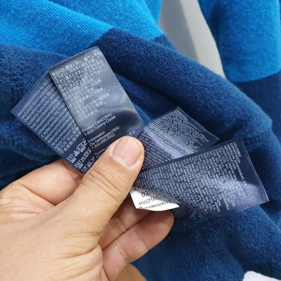 타미힐피거 컬러블록 후드티(100) 상품이미지4