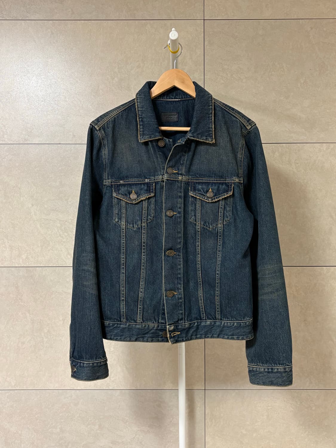 생로랑 퍼머넌트 14시즌 데님 자켓 상품이미지1