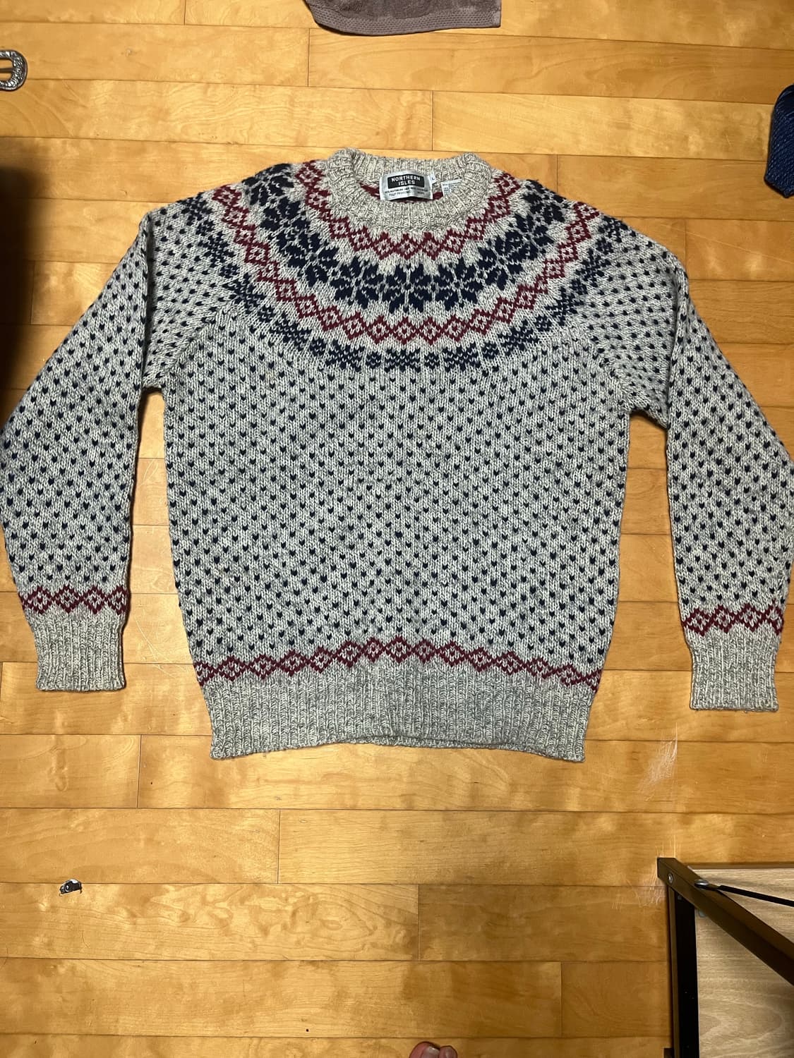 (L) 노르딕 니트 스웨터 상품이미지1