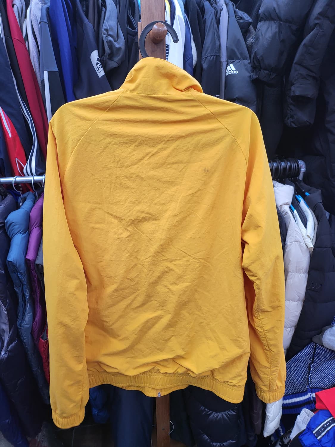 리복 옐로우 바람막이 자켓 하의 셋트 2xl 상품이미지5