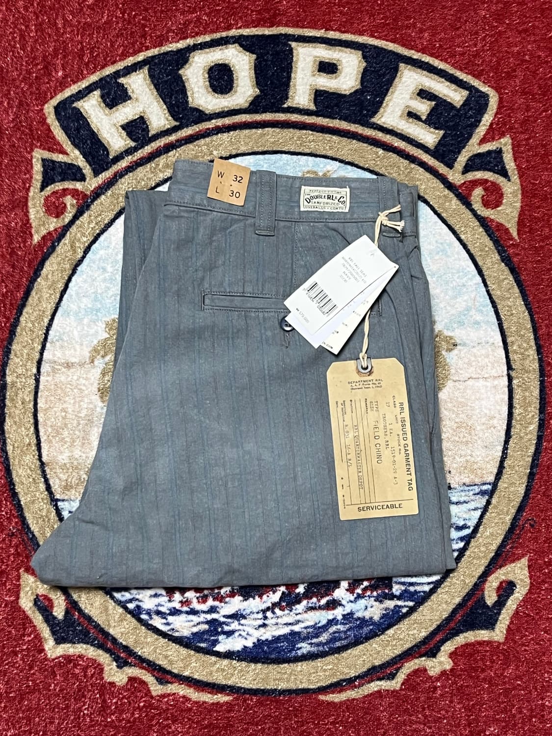 더블알엘 (RRL) 스트라이프 우븐 필드 팬츠 상품이미지1