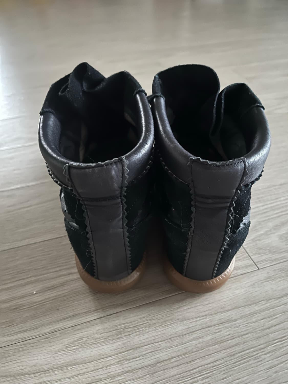 이자벨마랑 스니커즈 바비 가죽 블랙 eu37 235 상품이미지5