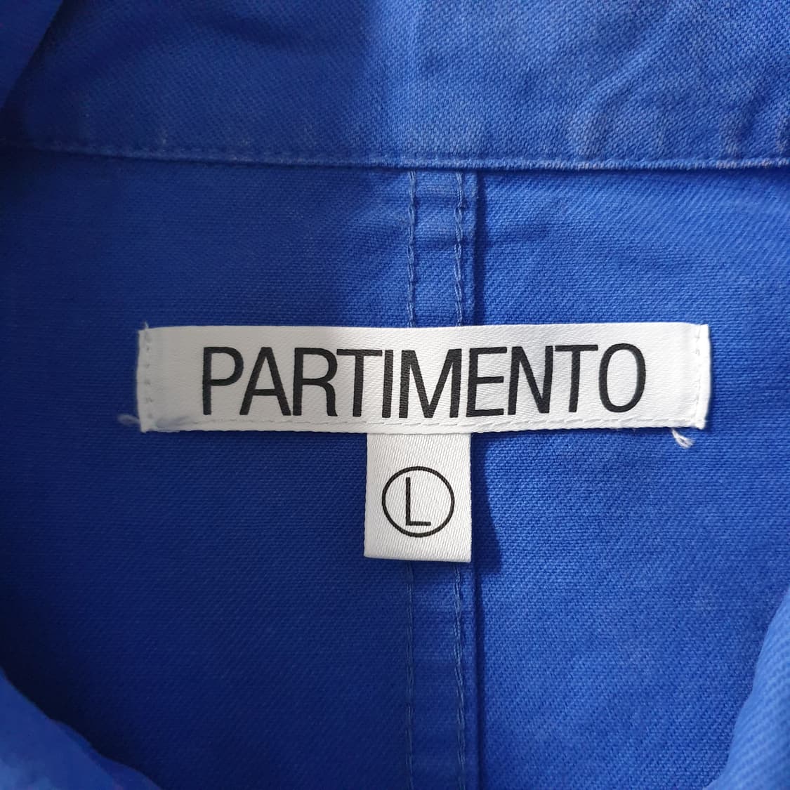 [무료배송] PARTIMENTO 블루 워크 자켓 상품이미지2