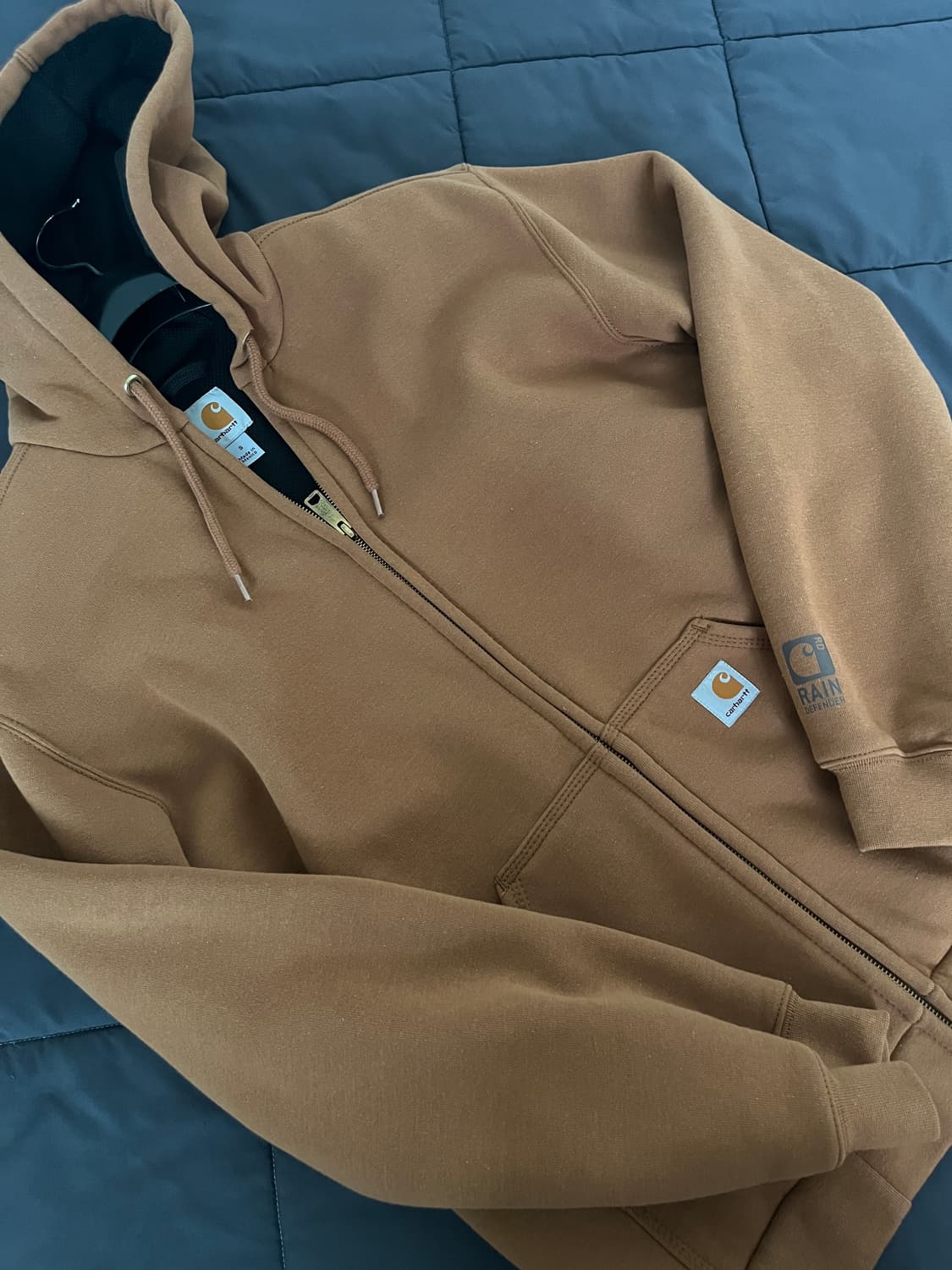 칼하트 멕시코 레인디펜더 써멀 후드집업(size s) 상품이미지1