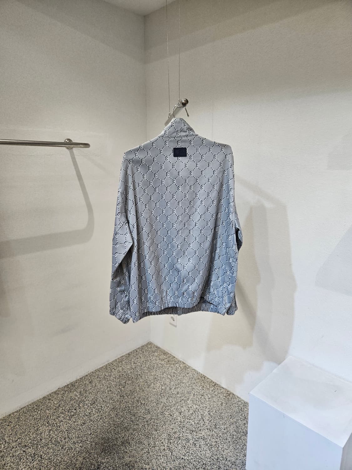 MLB 보스턴 다이아모노그램 자카드 바람막이 상품이미지2