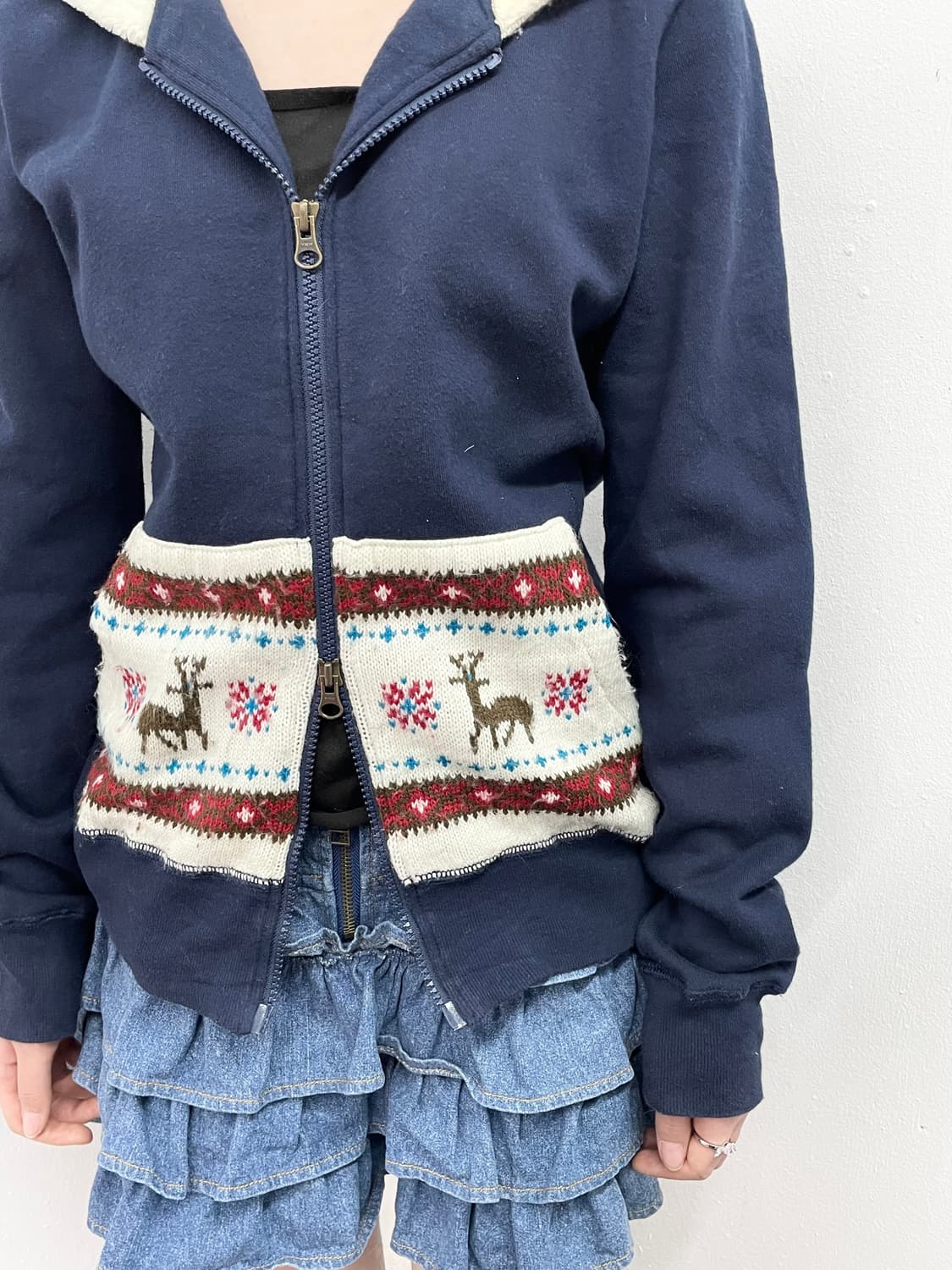 코지 노르딕 투웨이 후드집업 상품이미지5