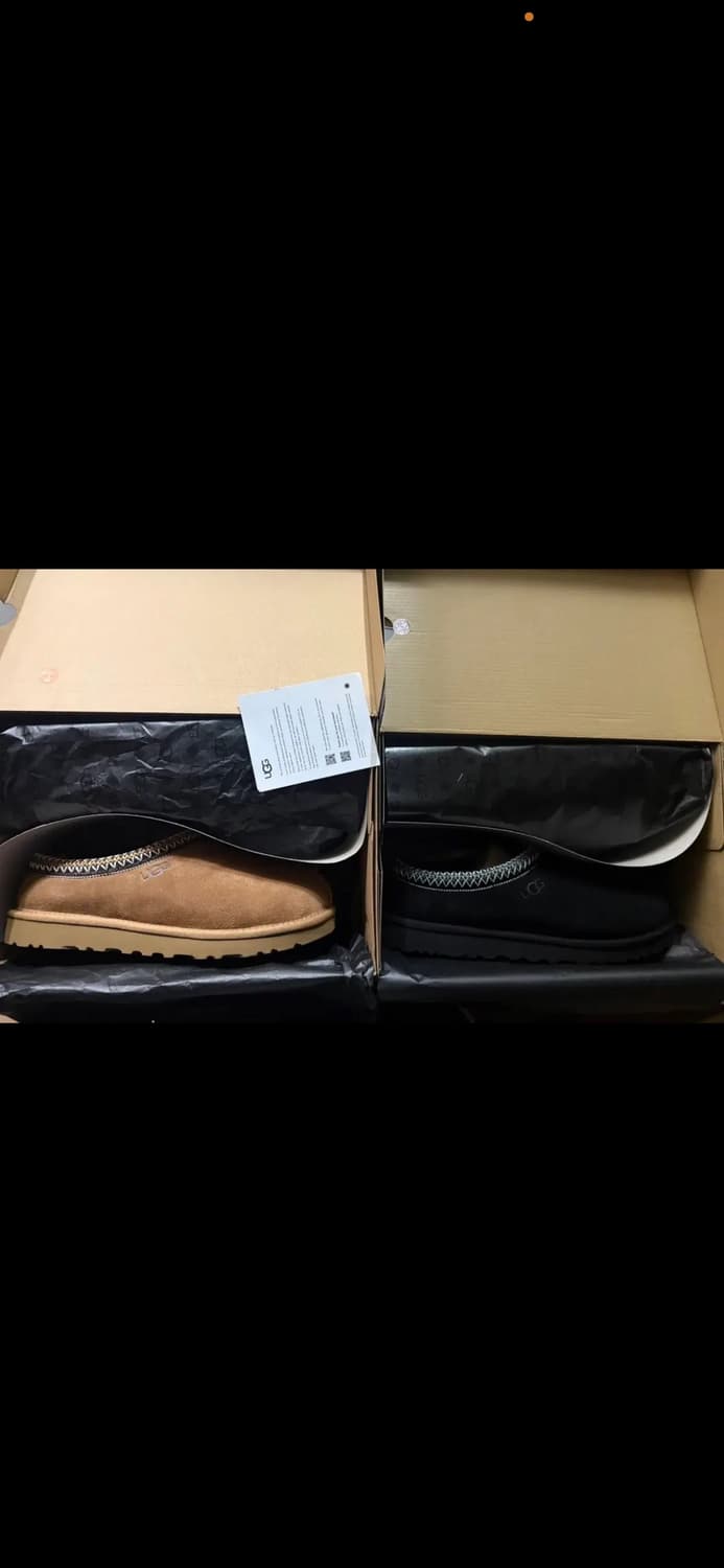 🔥[정품/새상품]🔥 어그 UGG 타스만2 체스트넛&블랙 남녀공용  상품이미지3