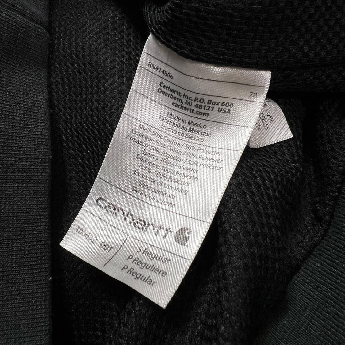 칼하트 써멀 헤비 후드집업 상품이미지4