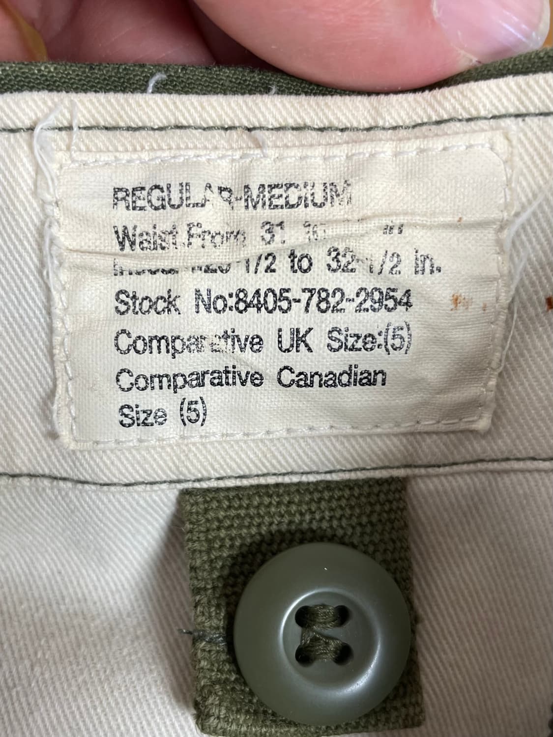 택포) 미군 M65 필드팬츠 카고바지 상품이미지4