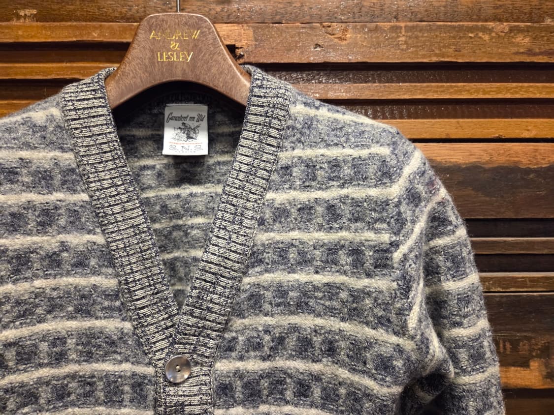 Garanteret ren uld S.N.S 노르딕 가디건 상품이미지3