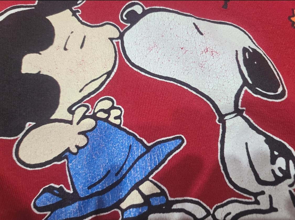 90년대 TULTEX 스누피 빈티지 스웻셔츠 상품이미지7