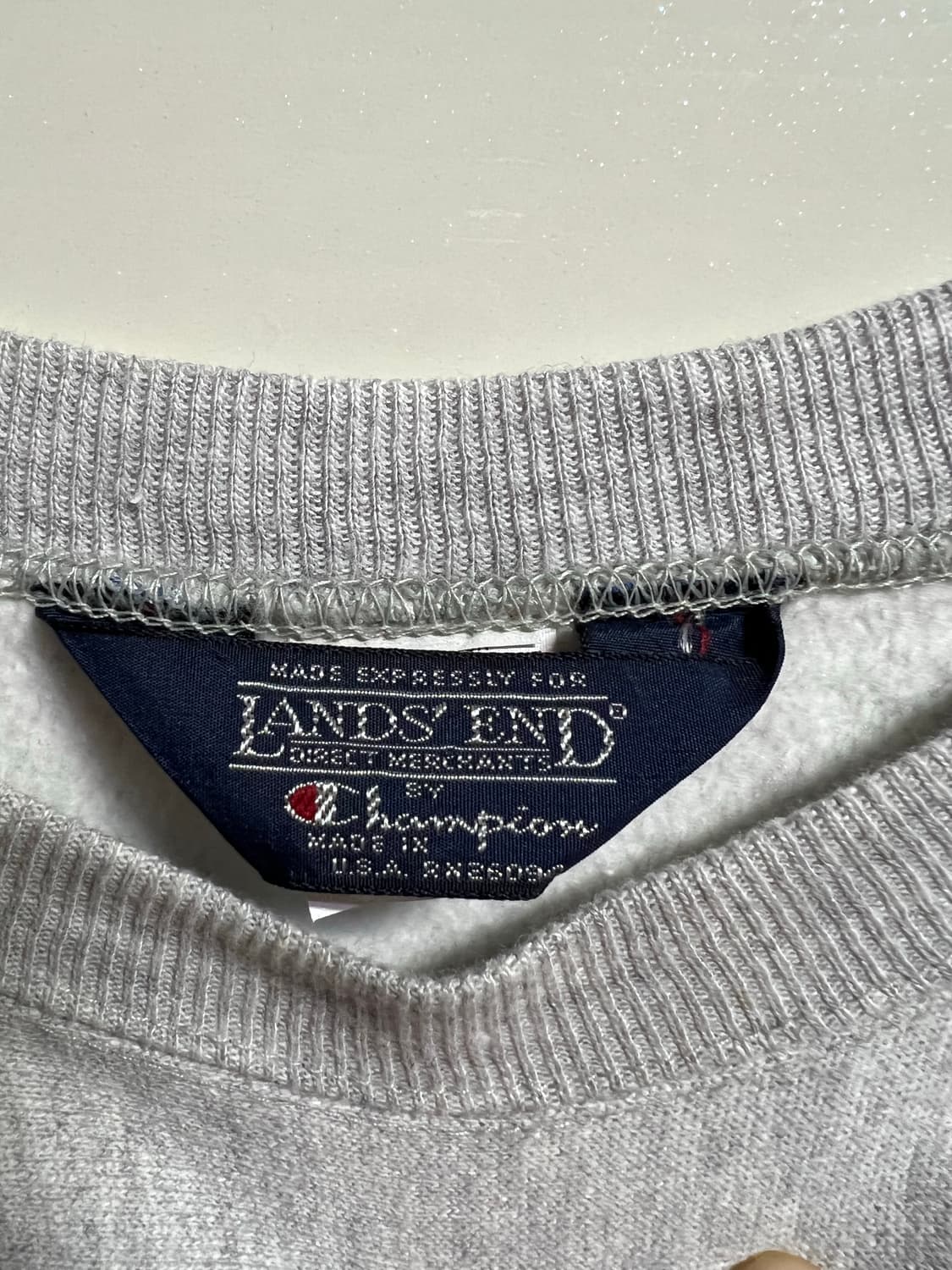 90s 챔피온 랜즈 엔드 리버스위브 맨투맨 상품이미지2