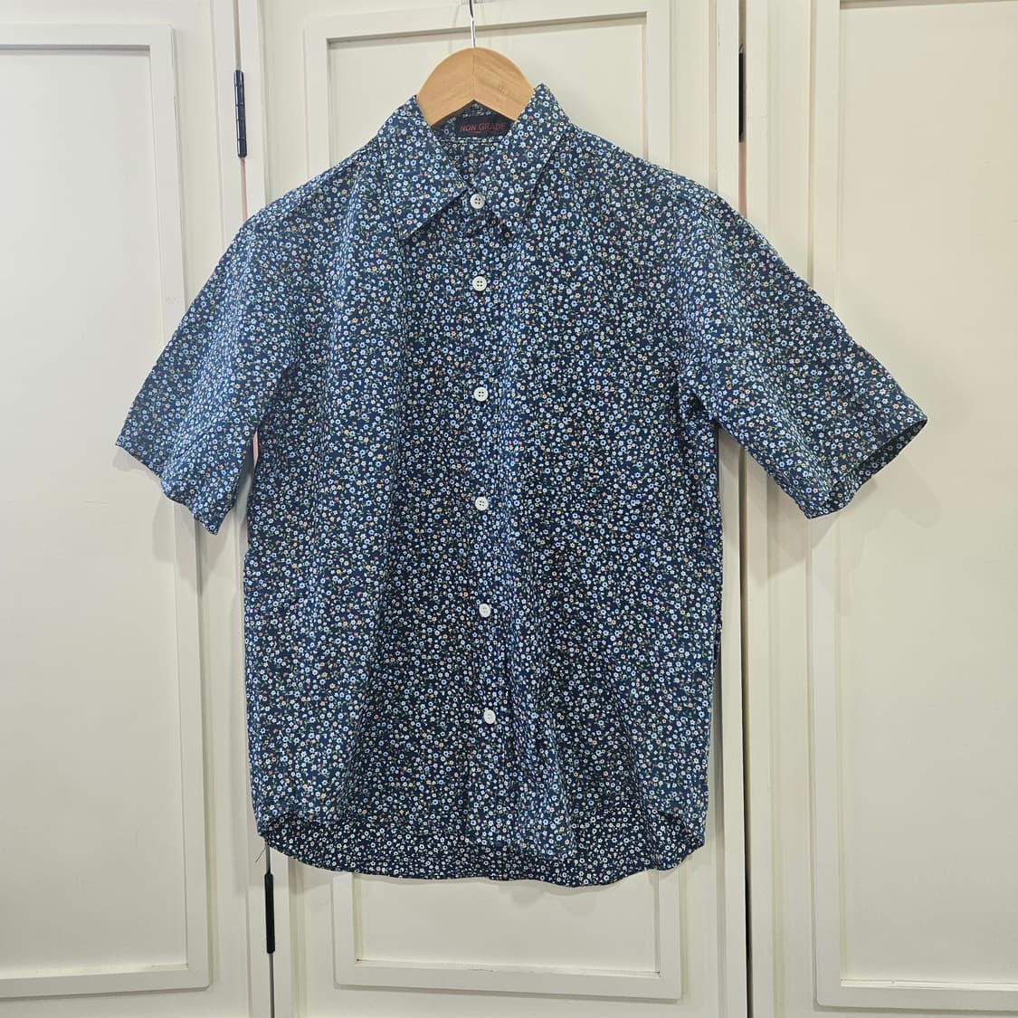 잔꽃 플라워 코튼 셔츠 상품이미지1