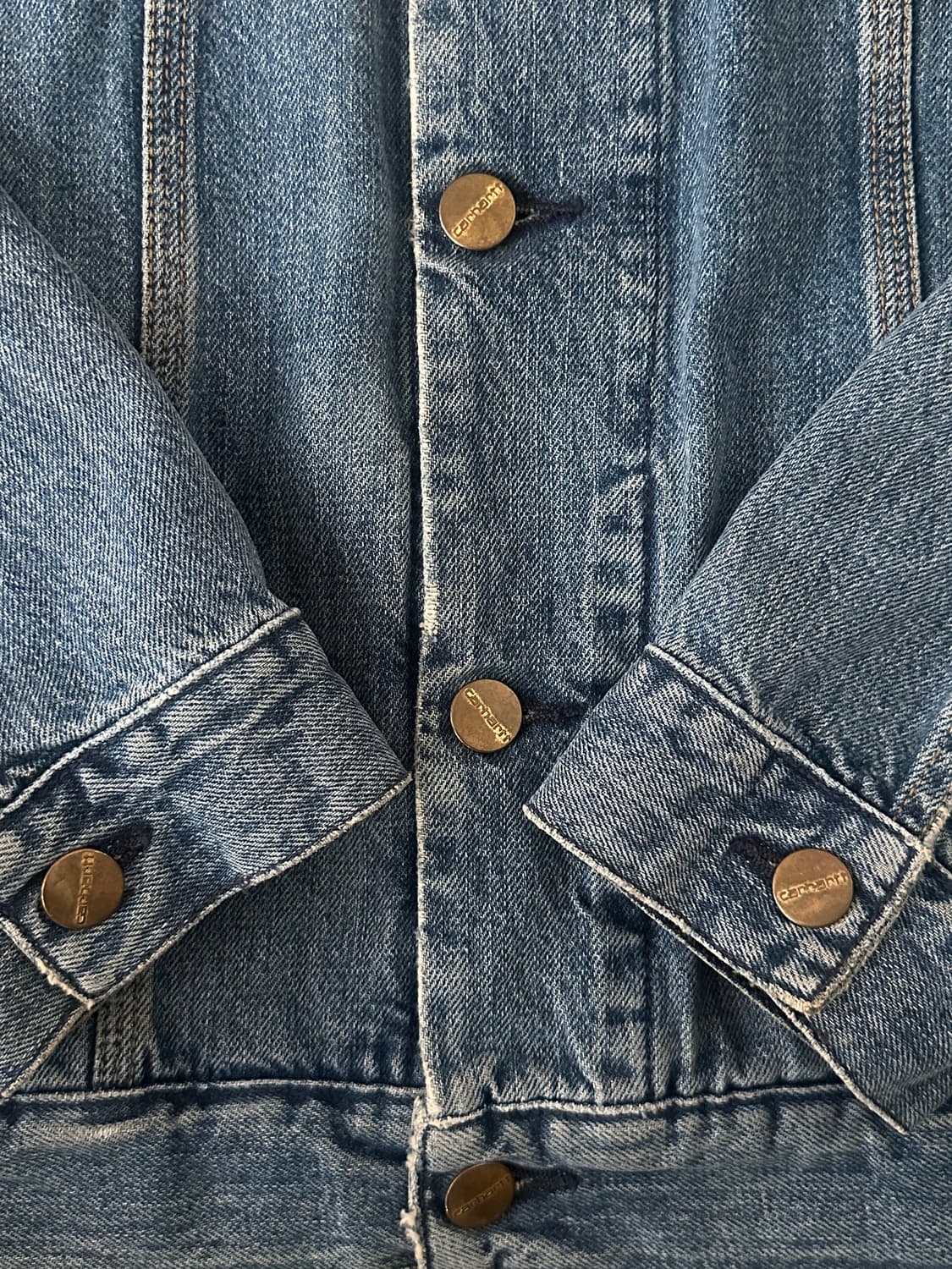 [M]칼하트 데님 자켓 청자켓 워크자켓 상품이미지3