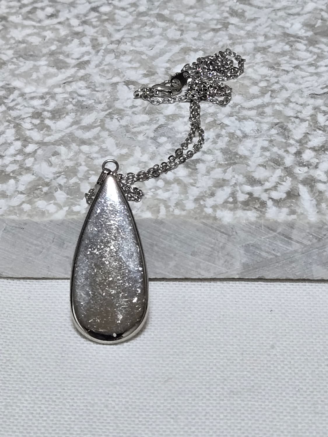 일본 빈티지 플라워패턴 팬던트 목걸이 상품이미지2