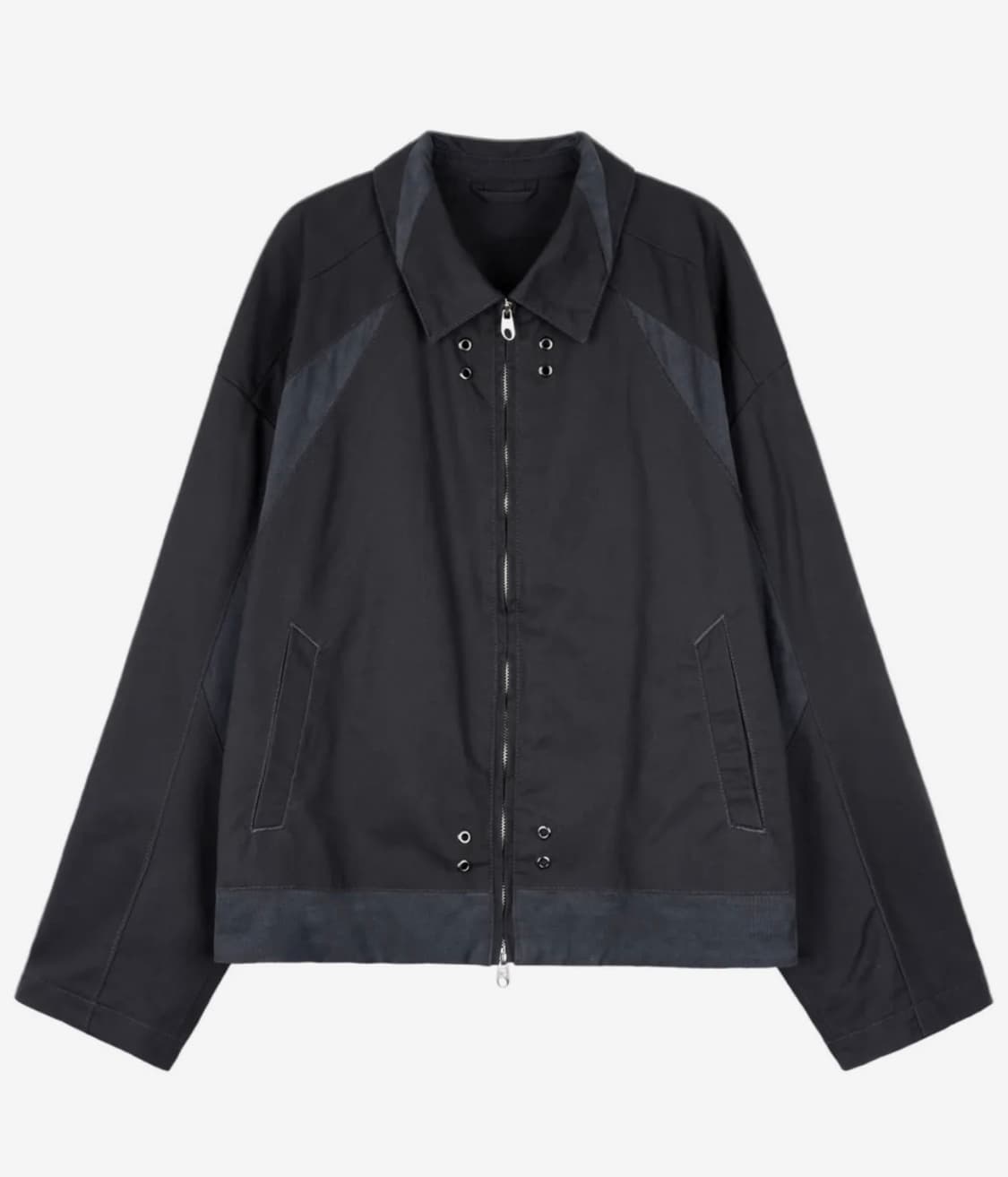 Explorer Contrast Trucker Jacket Charcoa 상품이미지1