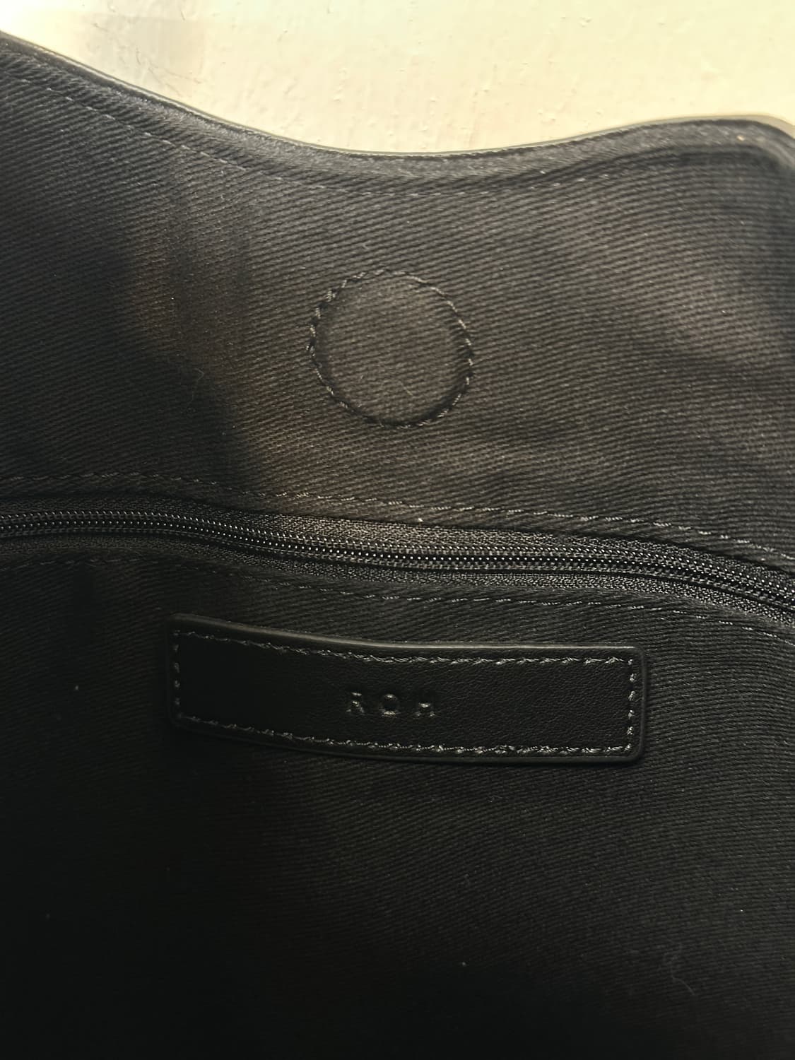 로서울 호보백 블랙 소가죽 상품이미지7