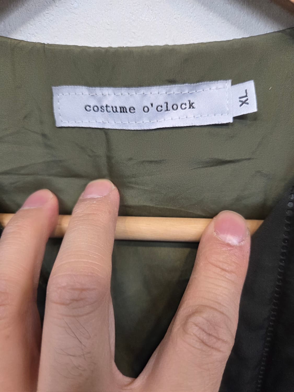 커스텀어클락 경량 패딩조끼 xl 상품이미지3