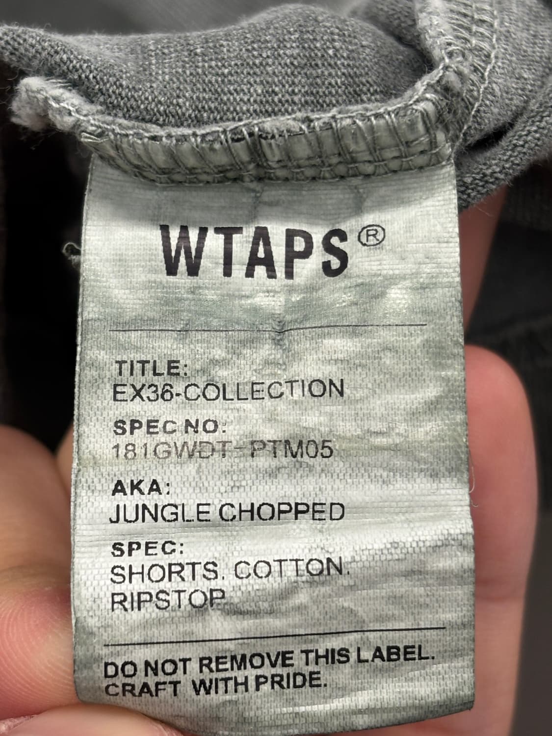 WTAPS 정글 찹 티셔츠 포켓 반팔 01 상품이미지6