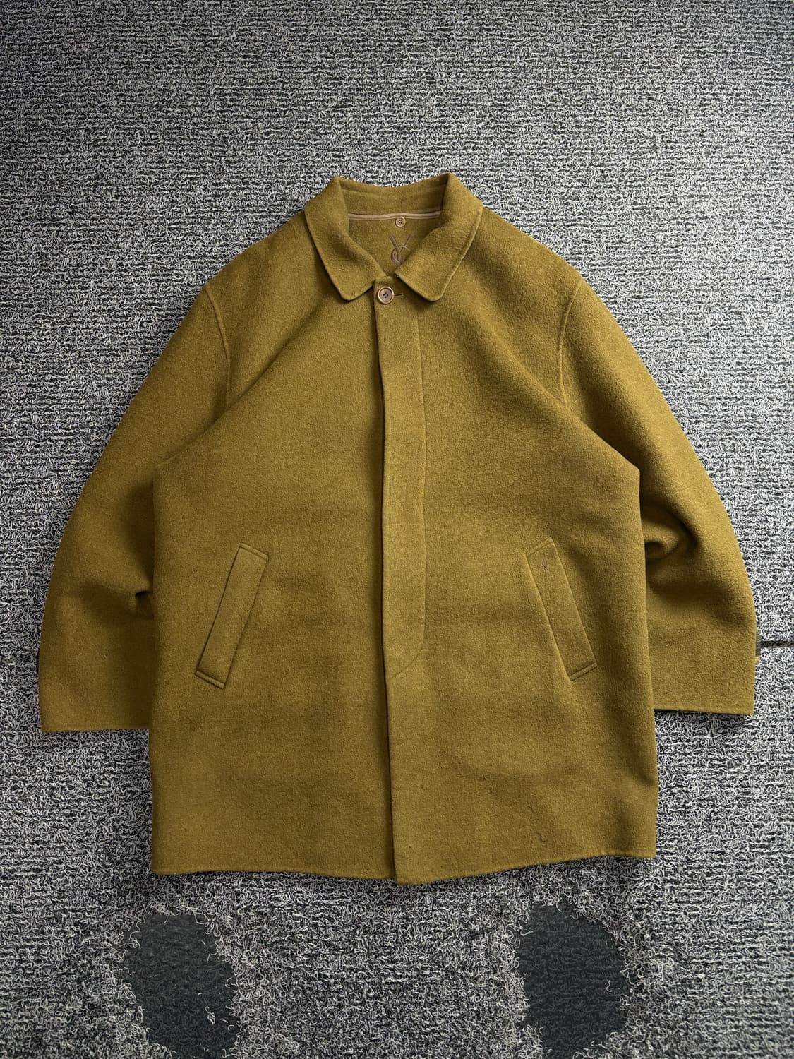 90s YSL 입생로랑 아카이브 울 하프 코트 자켓 3604 상품이미지2