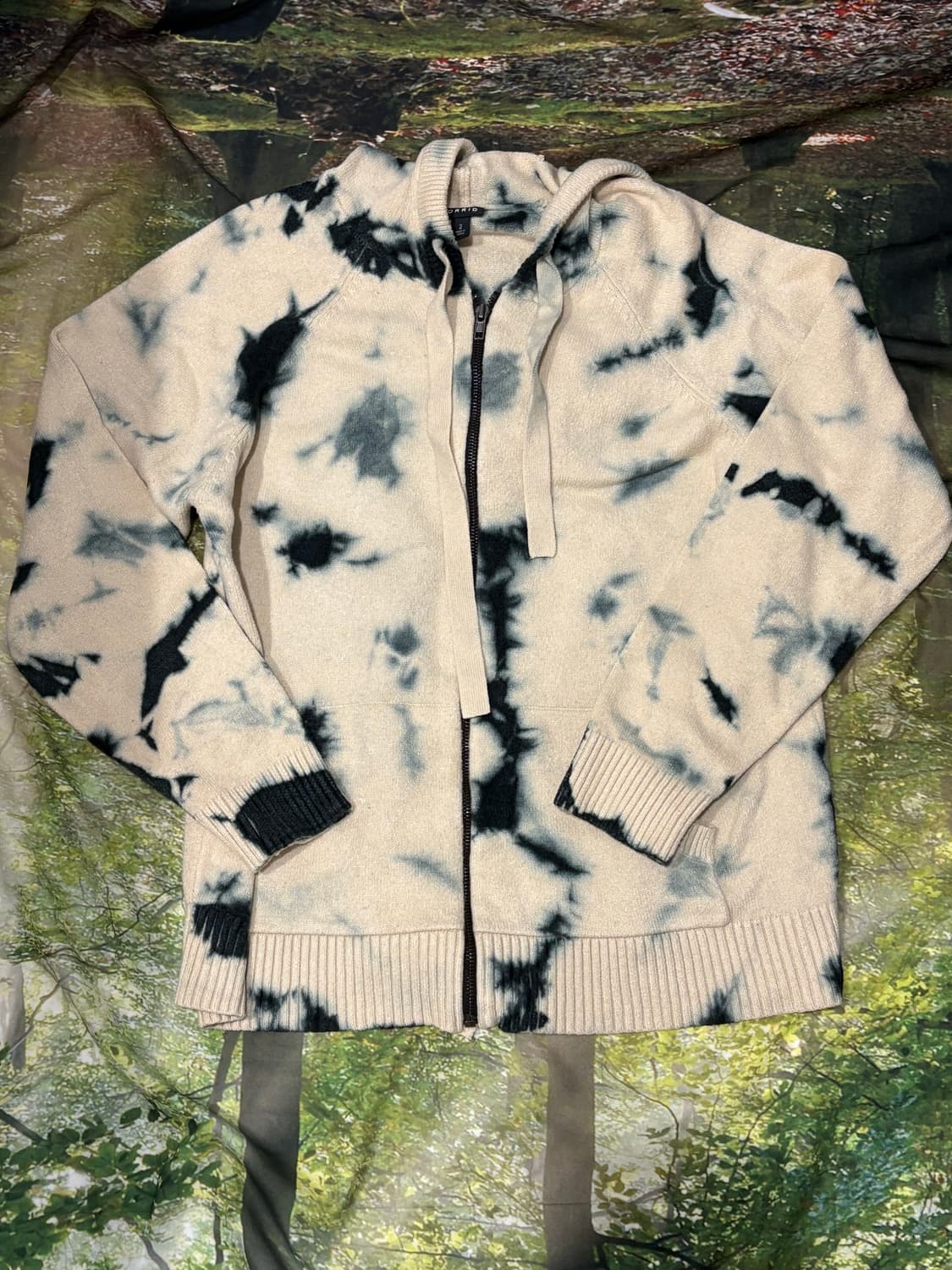 타이다이 아이보리 후드집업 상품이미지1