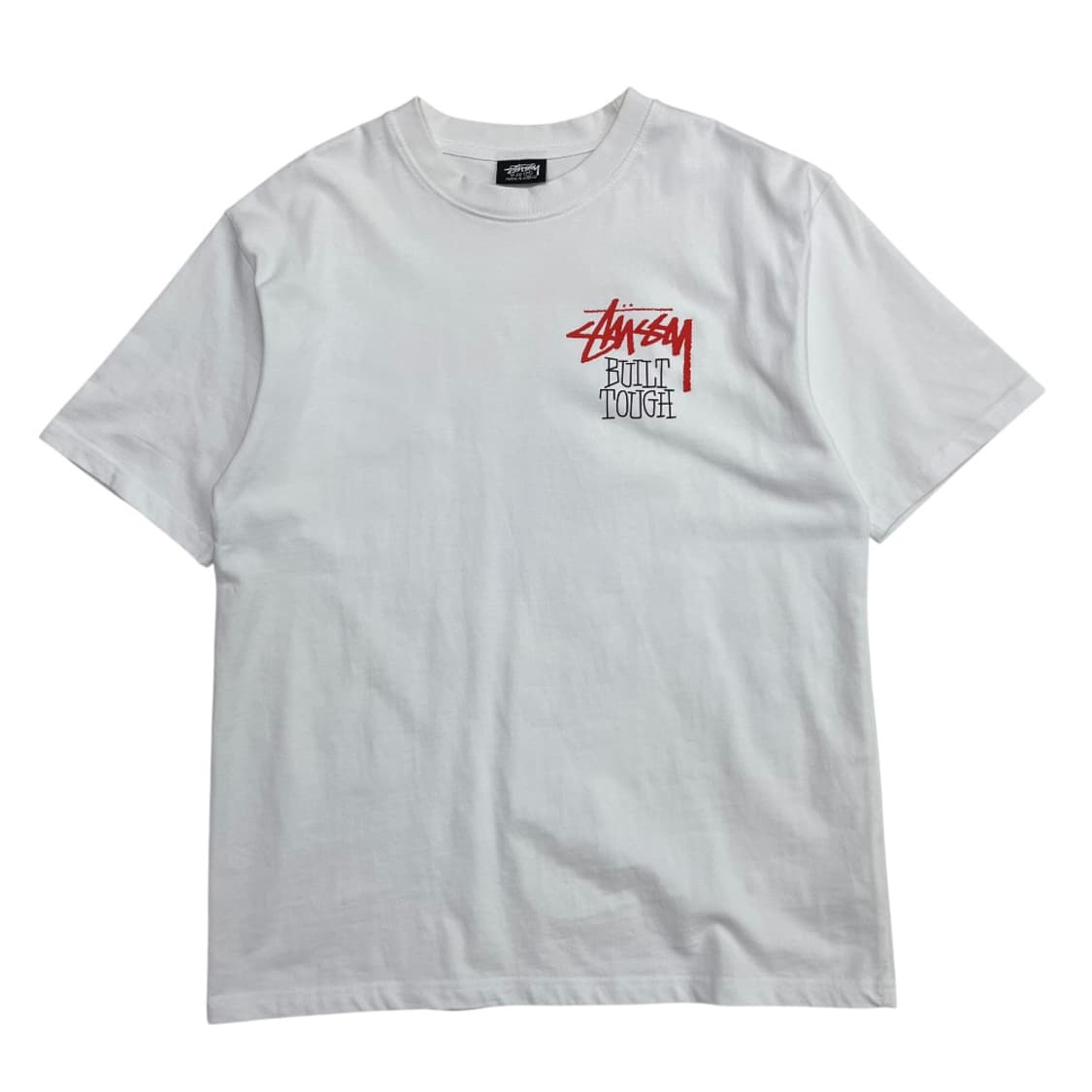 스투시 미니로고 화이트반팔 M 상품이미지3