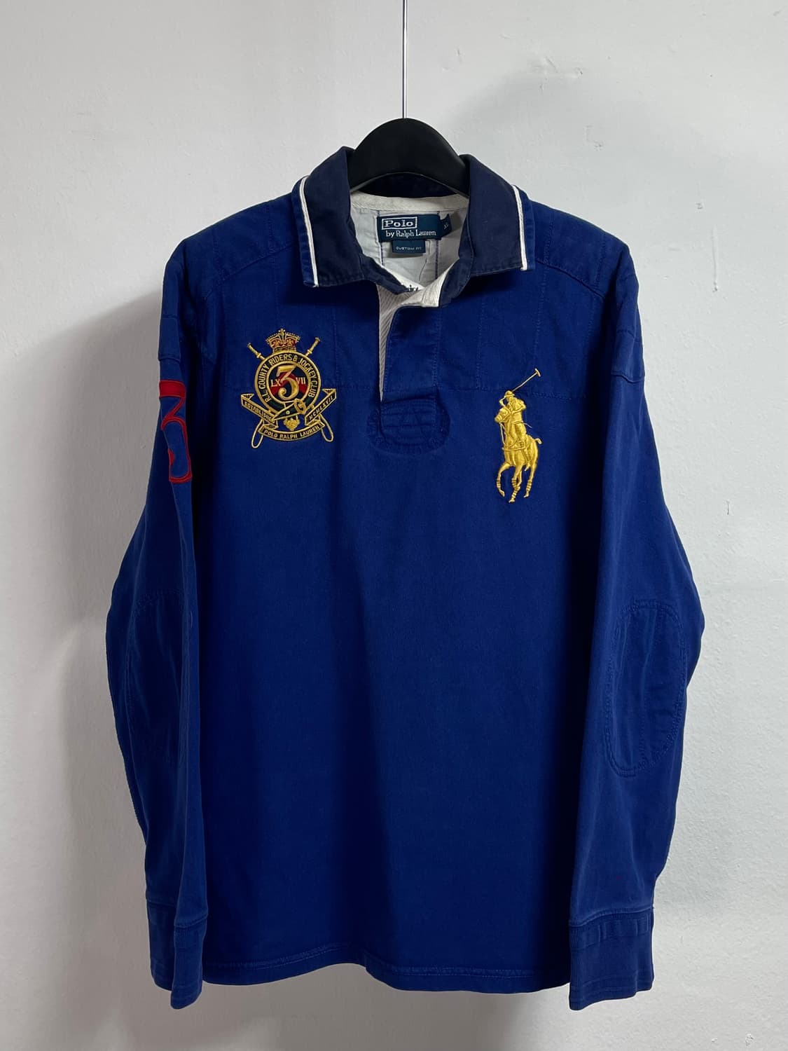 폴로 랄프로렌 코발트블루 빅포니 pk 긴팔카라티 (on.78)   상품이미지1