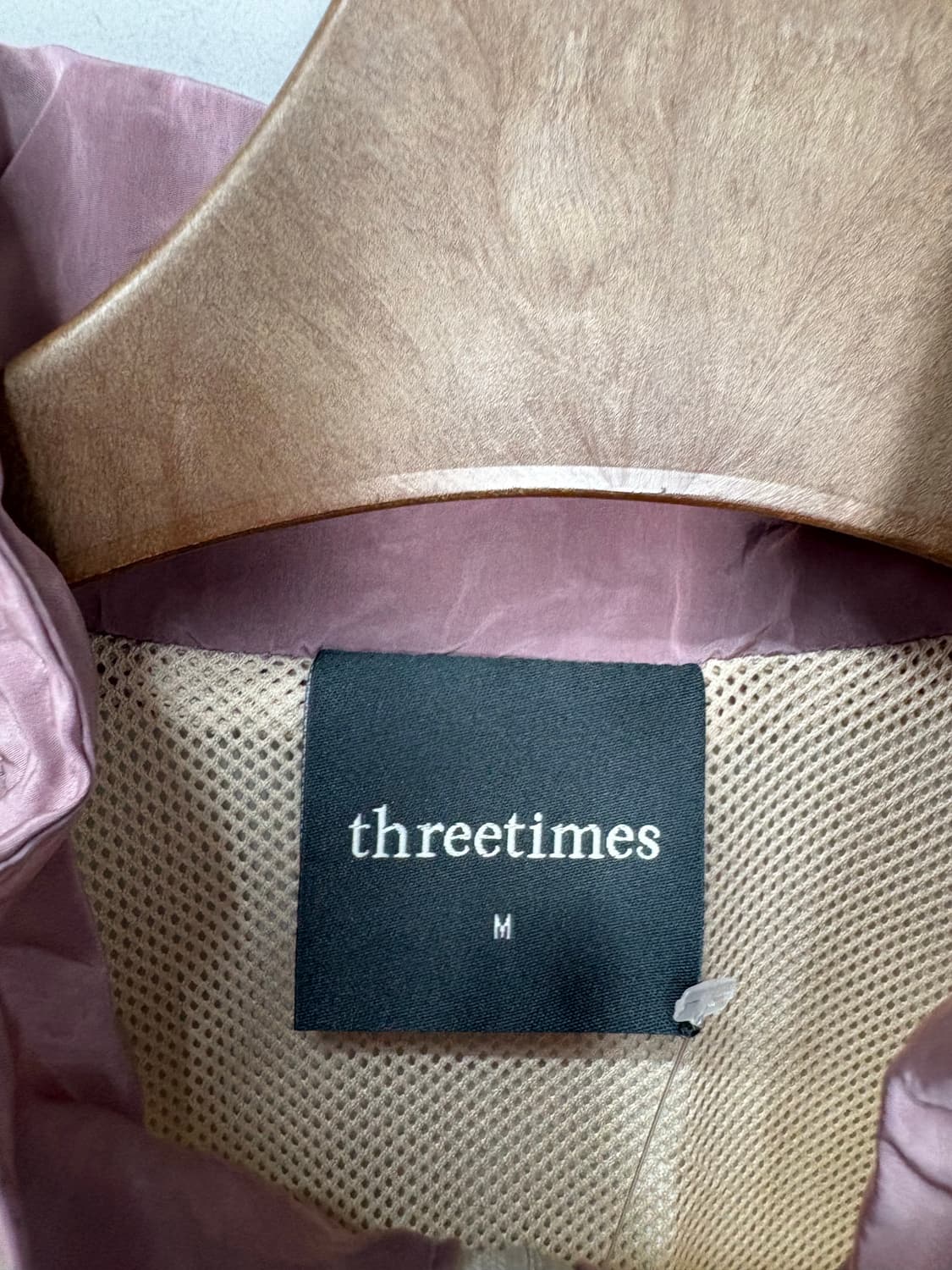 쓰리타임즈 빈티지 블록 윈드브레이커 자켓 A2739 상품이미지5