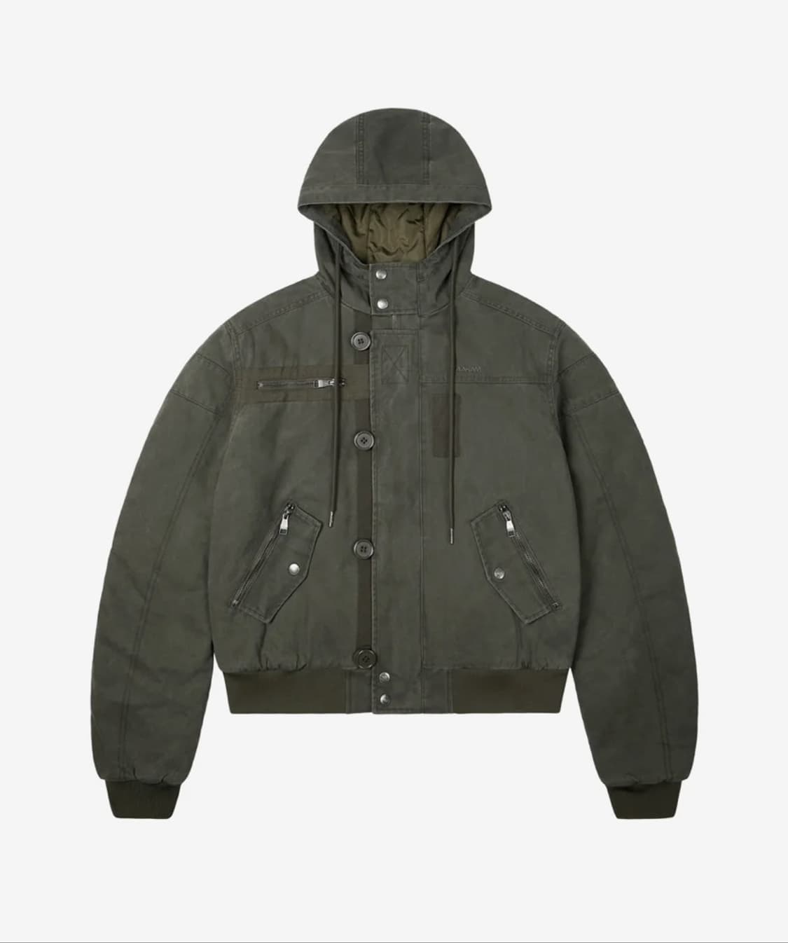 아캄 마원 button placket cotton ma-1 jacket 상품이미지1