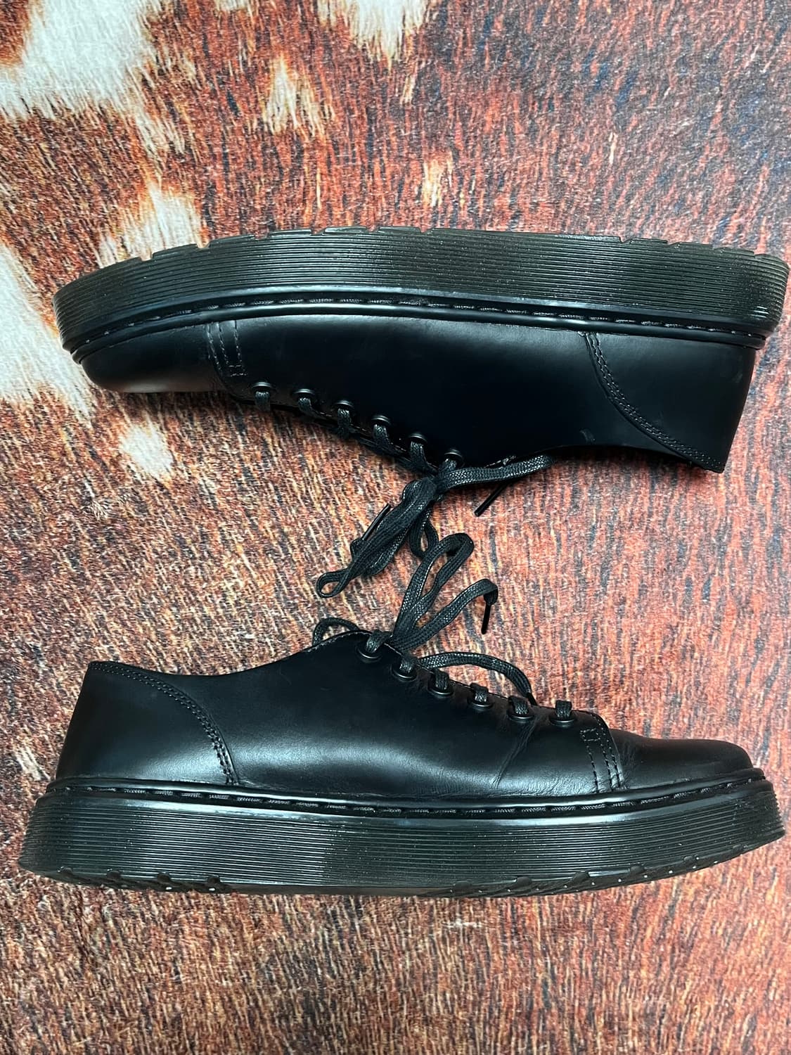 [260] 닥터마틴 단테 블랙 레더 스니커즈 상품이미지2