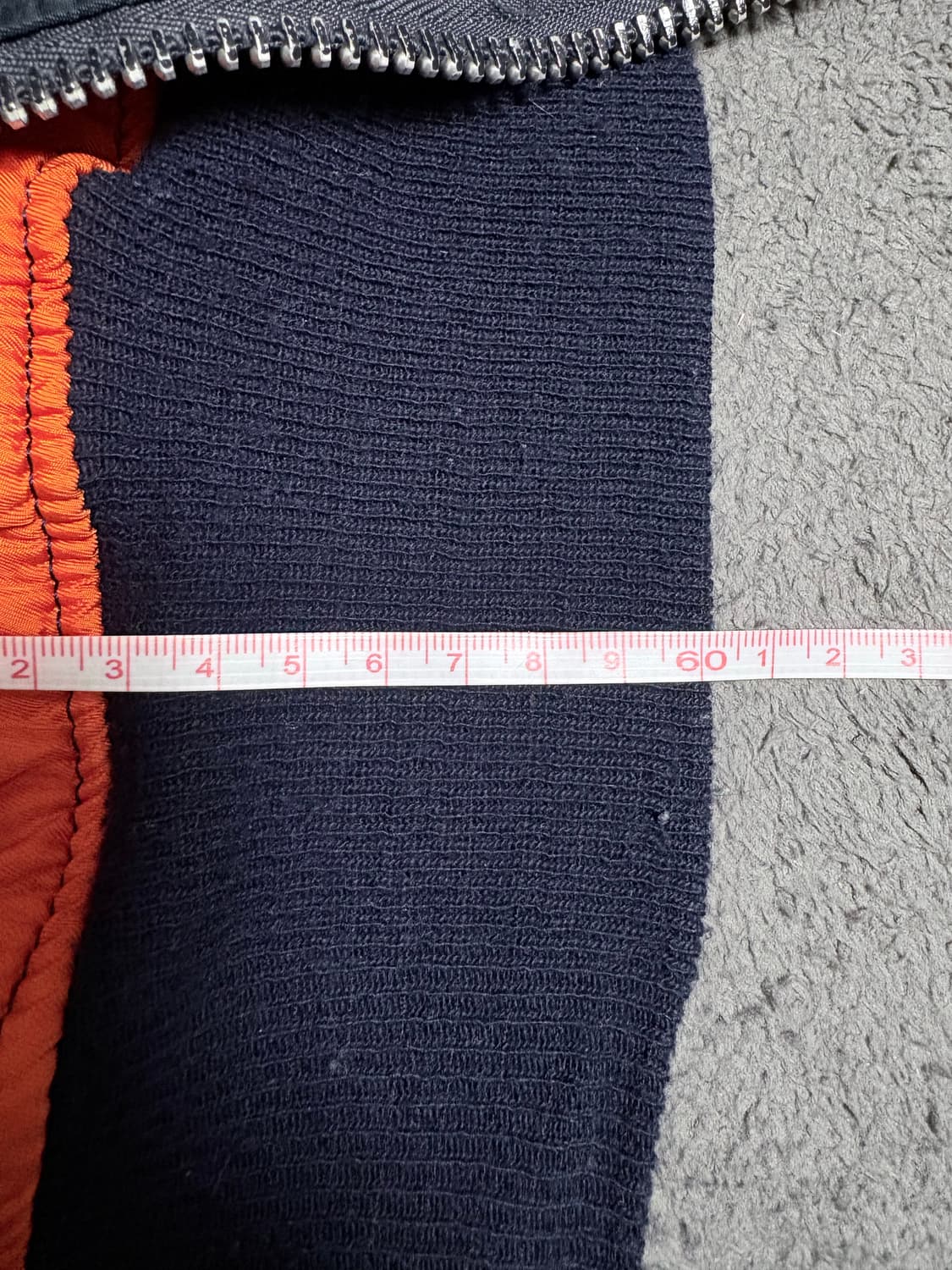 (L) 알파 인더스트리 80s USA 빈티지 MA-1 네이비 상품이미지10