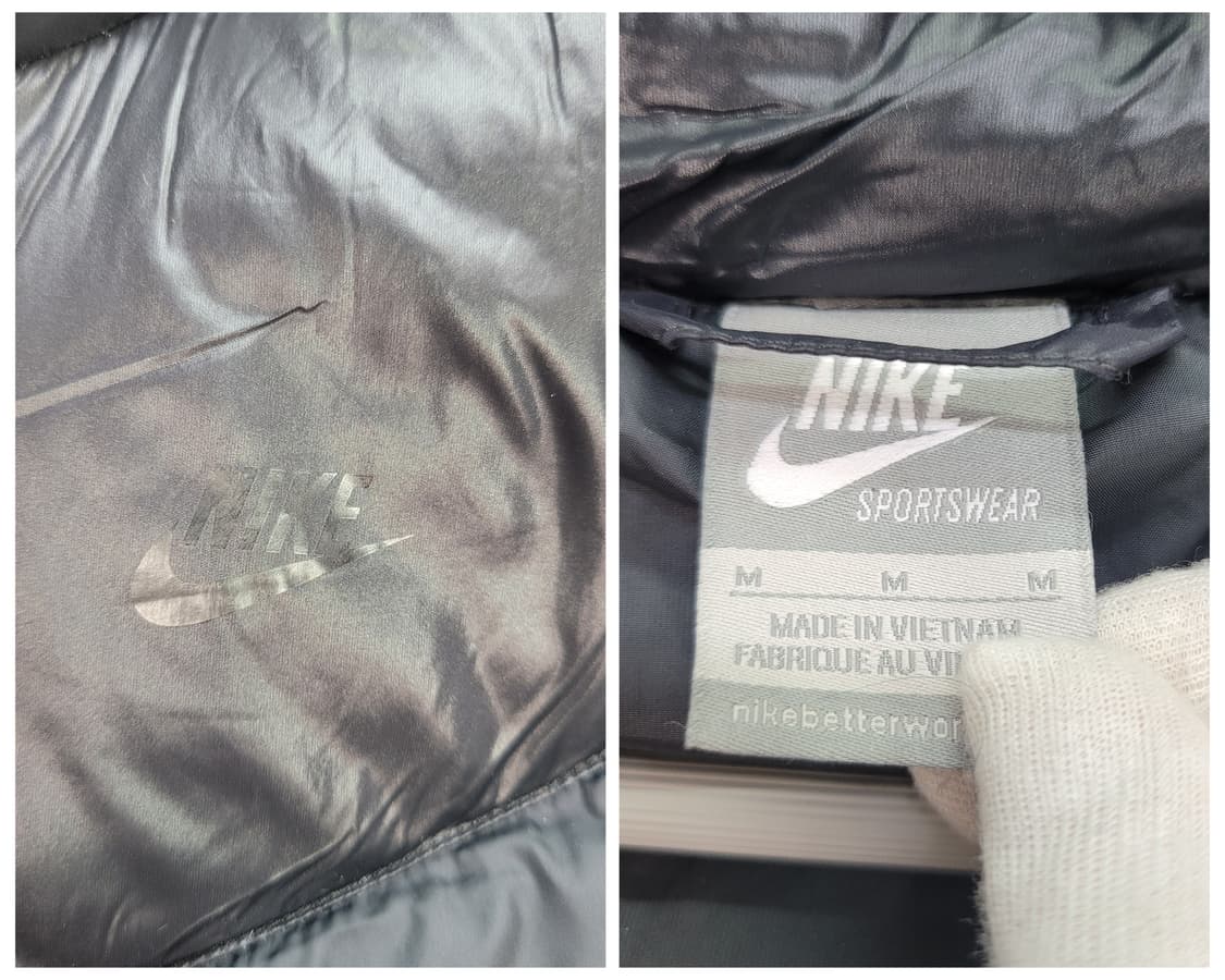 나이키 550필 다운 패딩 조끼 베스트 M사이즈 상품이미지8