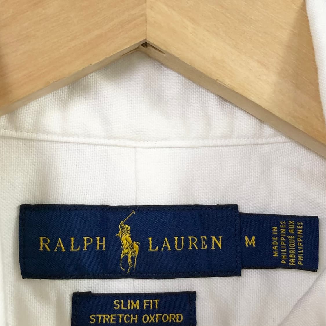 M 폴로 옥스포드 화이트 셔츠 상품이미지3