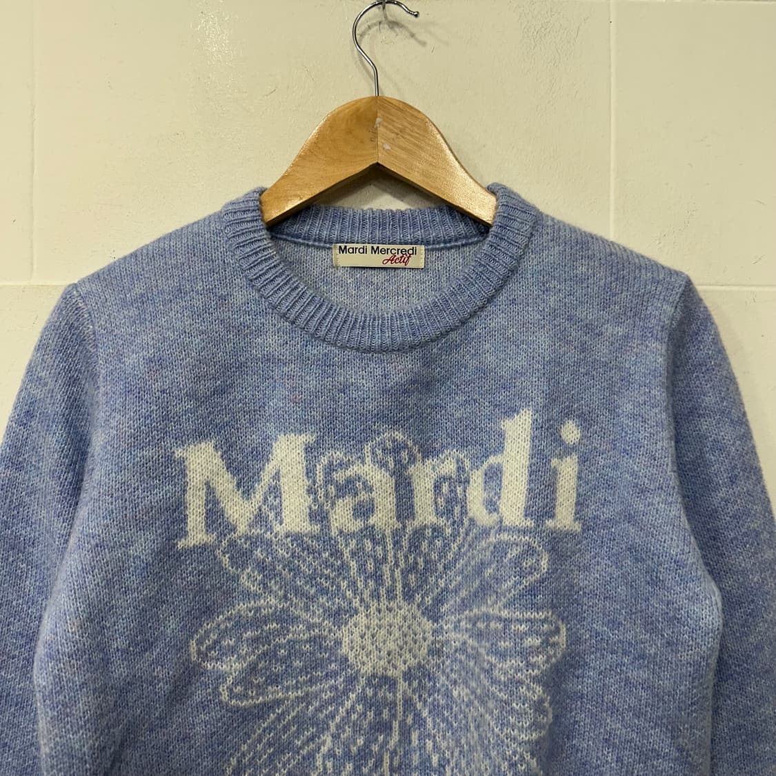 마르디 메크르디 울 모헤어 니트 상품이미지2