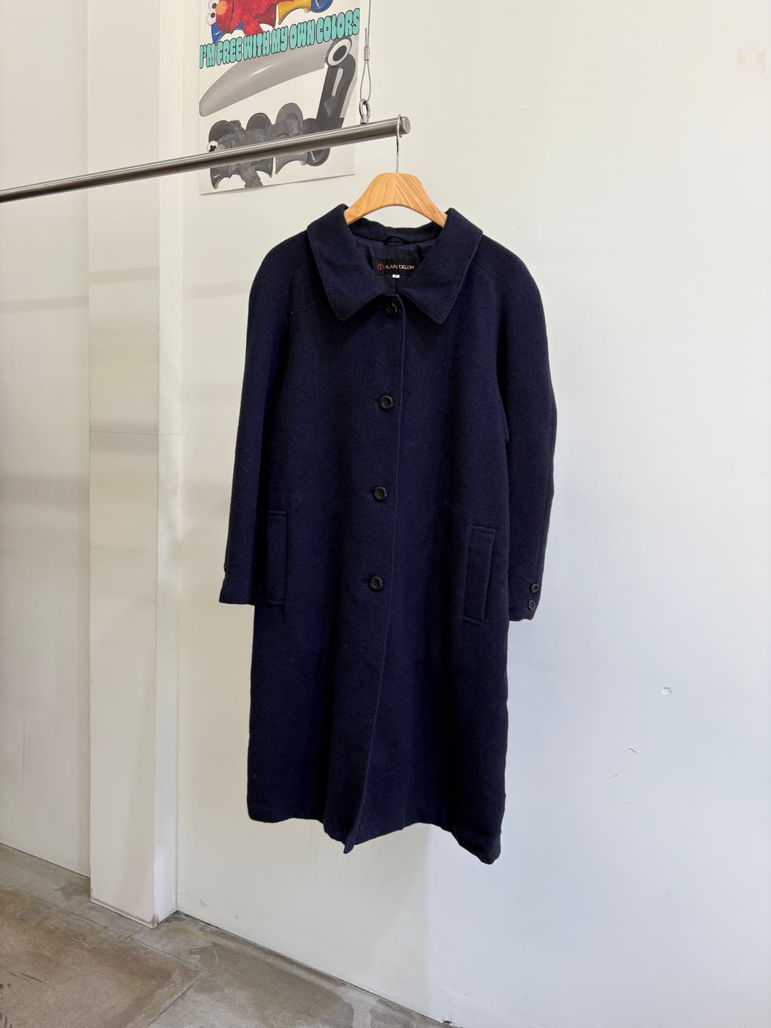 ALAIN DELON (CASHMERE 100%) 코트 상품이미지1