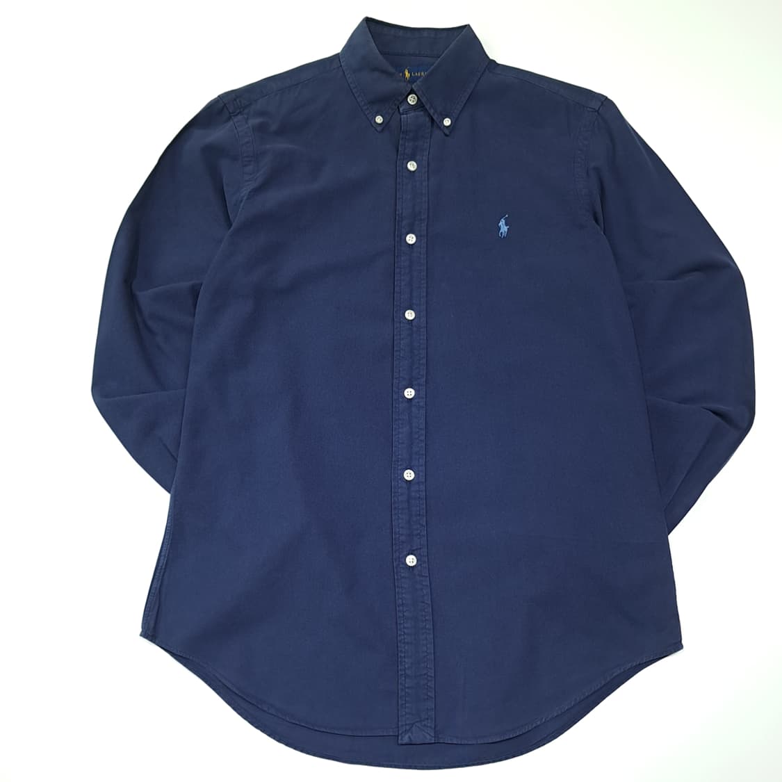 CK091 S 폴로 코튼 버튼다운 네이비 셔츠 남방 상품이미지1