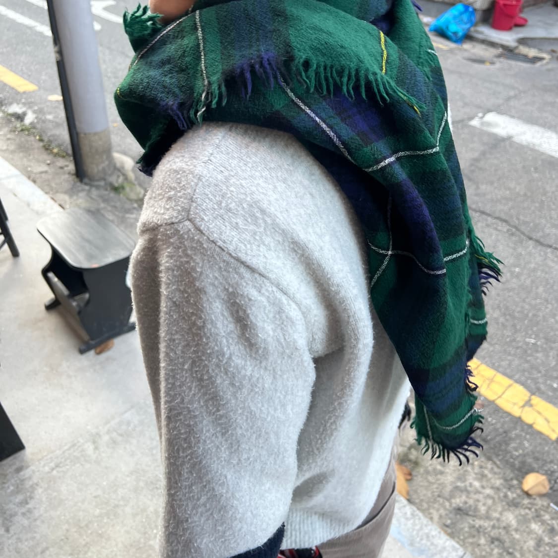 COMME des GARCONS tricot-CHECK STOLE 상품이미지3