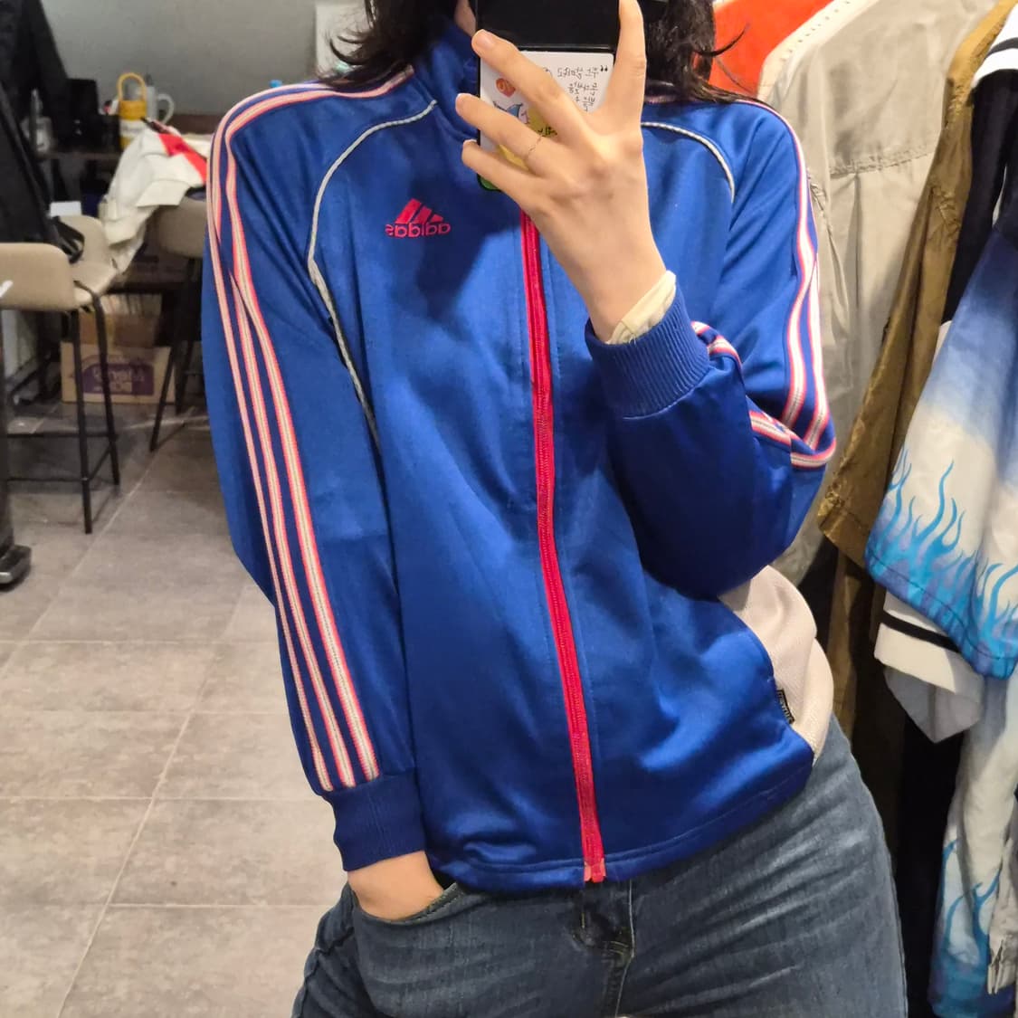 [NO.9] 아디다스 매쉬 사이드 블루 져지 상품이미지2