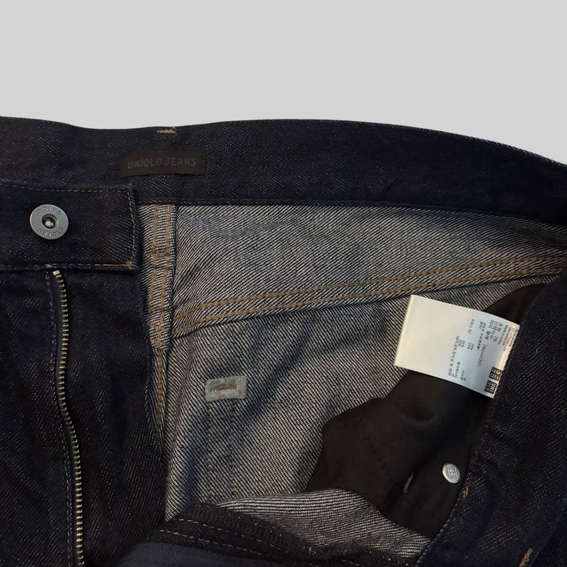 유니클로 배기커브진 69 네이비 30 상품이미지4